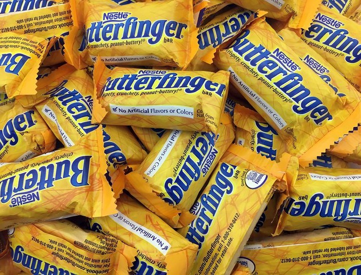 Butterfinger fun-size bars