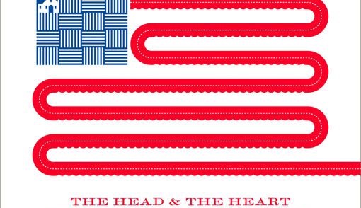 The Head and the Heart, an abstracted flag illustration