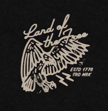 Land of the Free eagle mark, established 1776